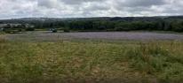 The site of the proposed solar farm looking towards Barripper with Camborne in the distance